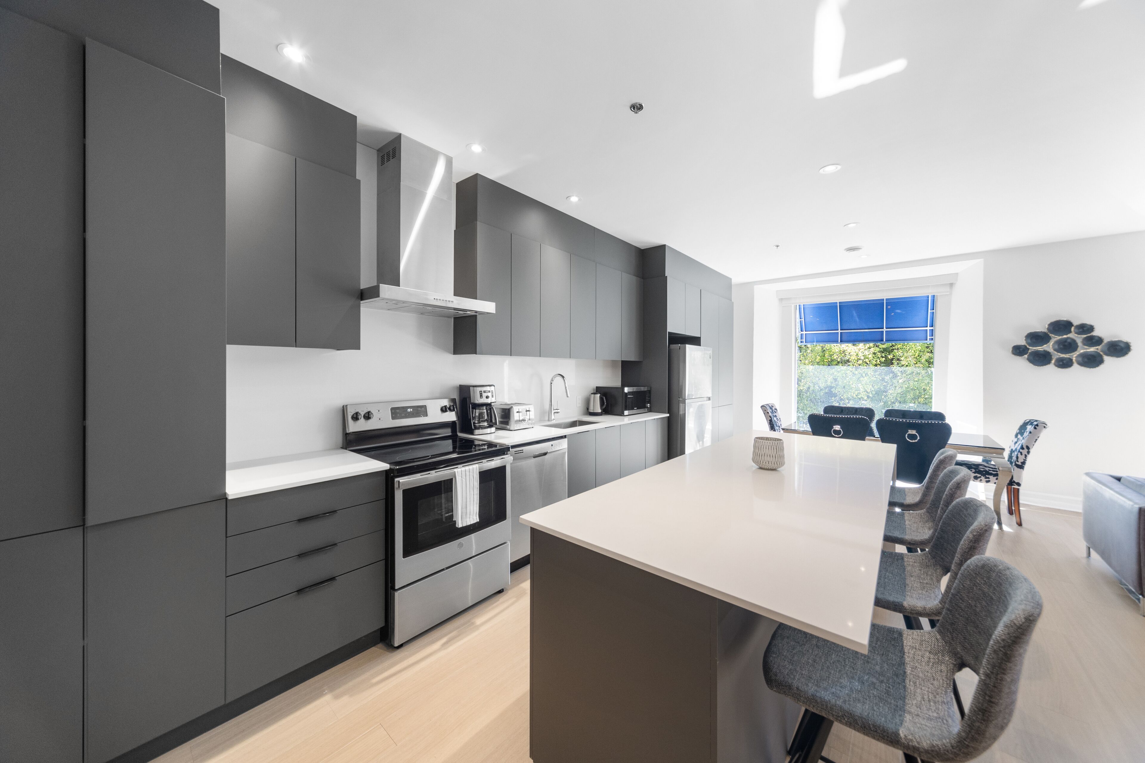 Leilighet – president | Eget kjøkken | Kjøleskap, mikrobølgeovn, ovn og kokeplater