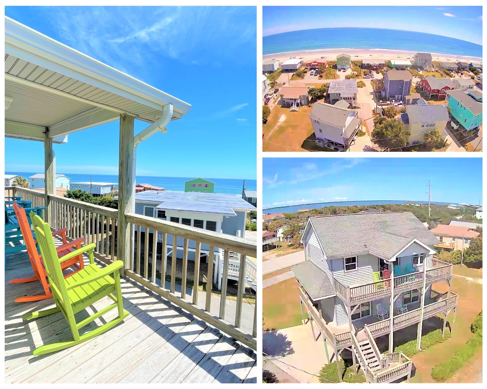 Oceanviews galore from "Salty Views", 3BR/2.5BA beach house