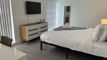 2 quartos, roupas de cama premium