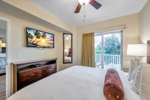 2 bedrooms, travel cot, WiFi, bed sheets