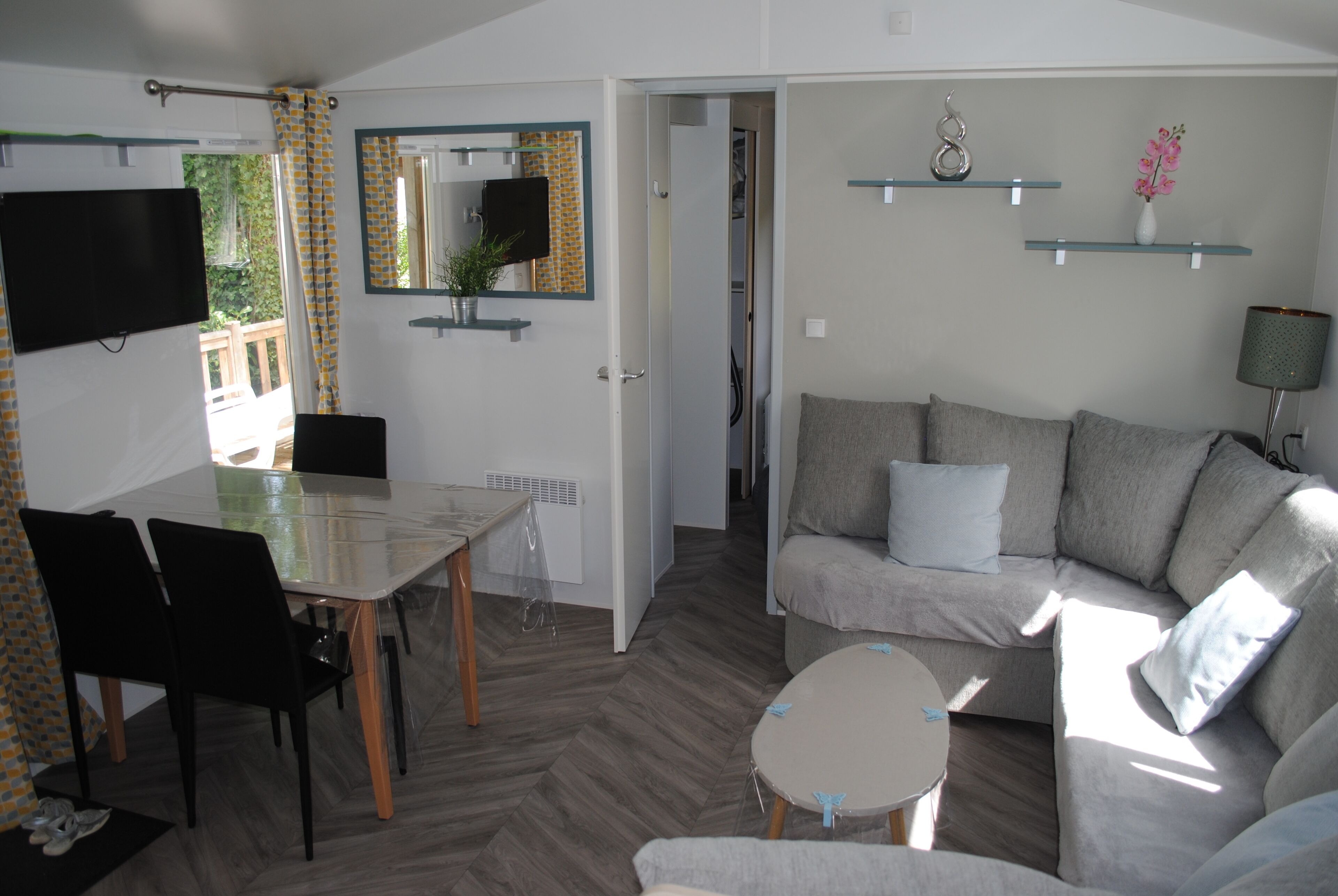 Mobilhome Amira Vue Sur éTang Camping 4* Proche Zoo Beauval Châteaux De La Loire - Blois