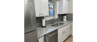 Updated three bedroom home across from park