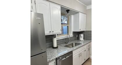 Updated three bedroom home across from park