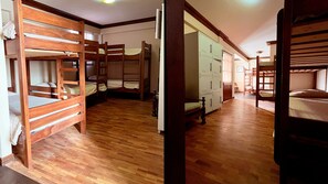 Dormitório compartilhado standard, 1 quarto, para não fumantes, vista para a cidade | 1 quarto, Wi-Fi de cortesia, roupa de cama