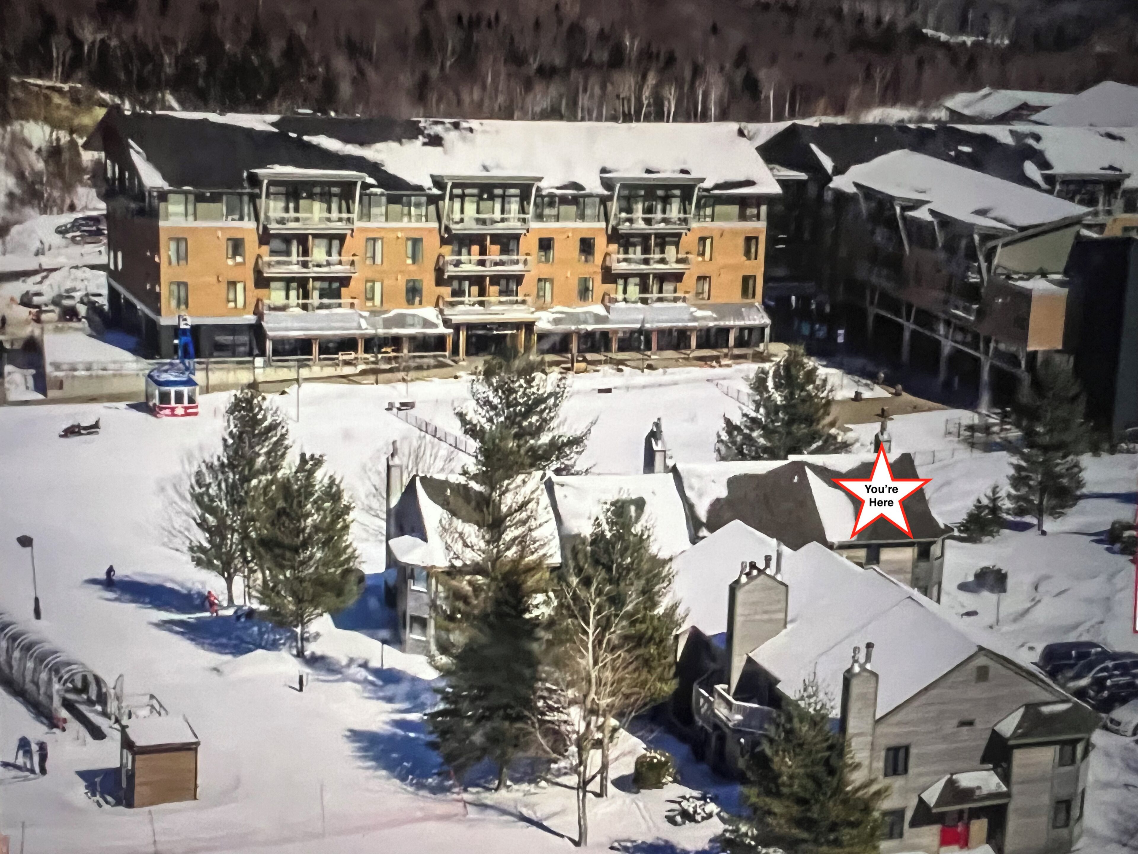 Ski in/Ski out - Best Location at Jay Peak! Steps to the trails!