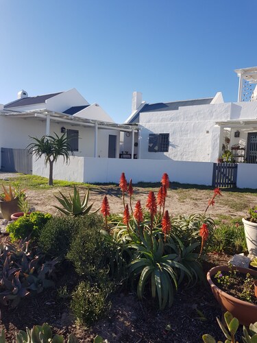 Cosy and popular two bedroom cottage with luxury amenities 100 meter from beach.