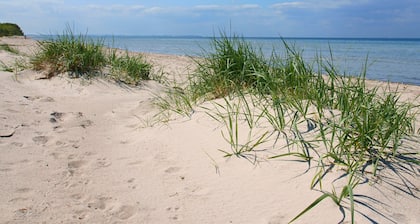 Schwedenrotes Ferienhaus "Isi" - Strand 500m - Ferienhaus an der Ostsee
