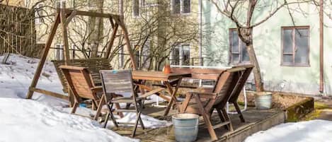 Restauration en plein air