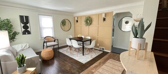 Cozy 4BR & 2 Bath-CLE, BW, IX Center-walkout basement - firepit - dog friendly!