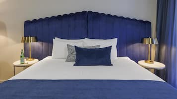 In-room safe, desk, laptop workspace, blackout drapes