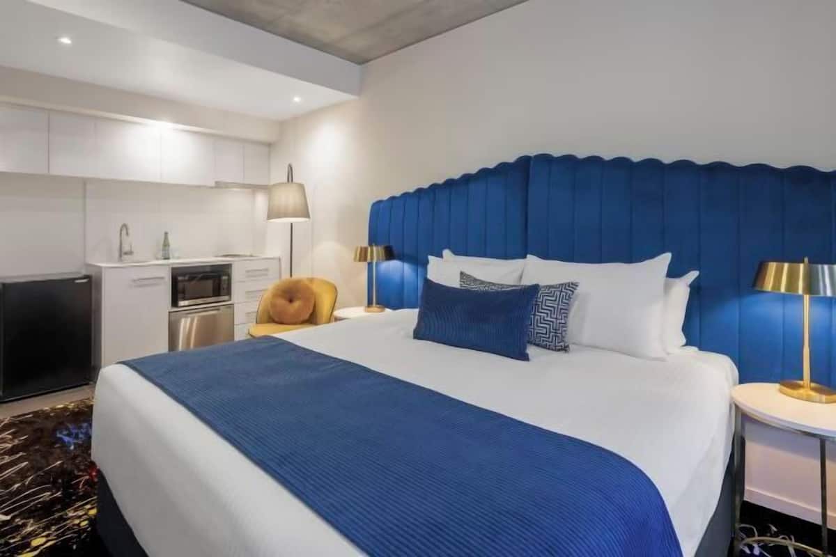 In-room safe, desk, laptop workspace, blackout curtains