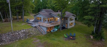 Lakefront Getaway Near Munising & Trails- Sleeps 10