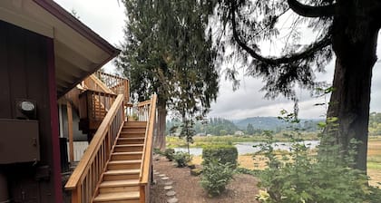 The Lewis River Salmon Shores - Waterfront View & Fishing, Book It Now!