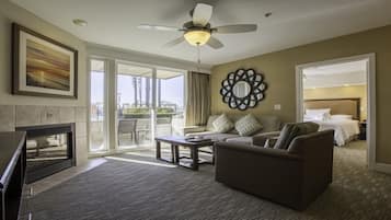 TV, fireplace, DVD player, table tennis