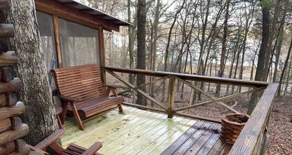 Little Piney Cabin at the Foothills of Petit Jean Mt
Close Petit Jean State Pk.