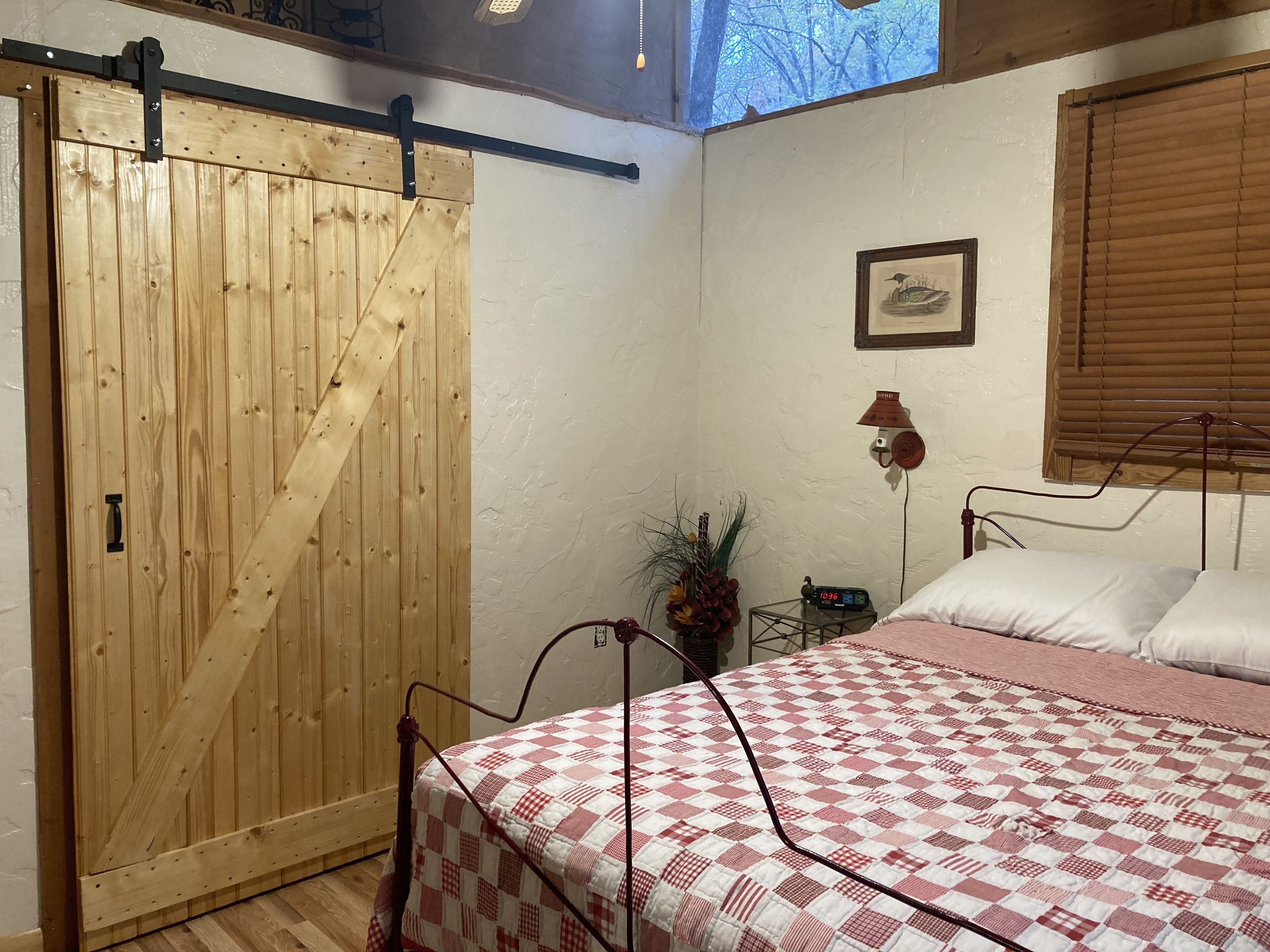 1 bedroom, iron/ironing board, bed sheets