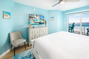 3 bedrooms, iron/ironing board, free WiFi, bed sheets - Gulf Dunes 408 • Platinum Oceanfront Condo, 5th Floor Ocean View, Sleeps 10, Free Bch Svc (Fort Walton Beach)