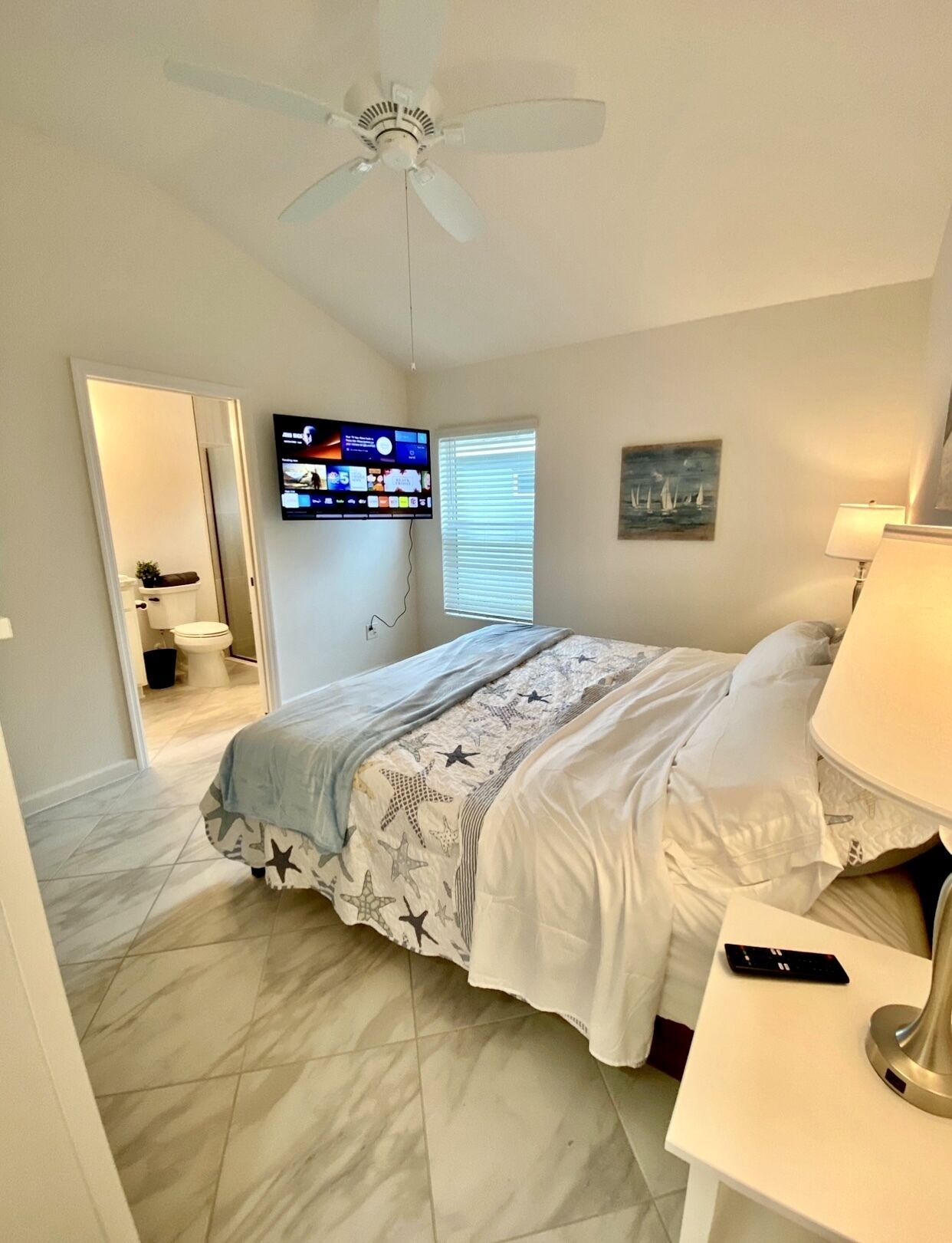 3 bedrooms, desk, iron/ironing board, WiFi