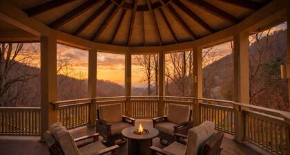 Whisper Mountain Lodge | Luxury Mountain Rental with Hot Tub, Fire Pit, Game Room + Views
