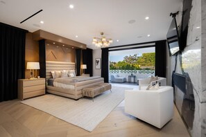 Luxury Villa, Multiple Beds, Pool Access, Pool View (Gardner Modern) | View from property - Gardner Modern (Los Angeles)