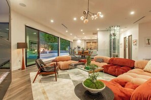 Luxury House, Multiple Beds, Pool Access, Mountain View (Willow Glen) | Interior - Willow Glen - Hollywood Hills Multi-level Villa With Theater & Pool (Los Angeles)