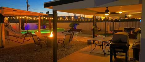 Restauration en plein air