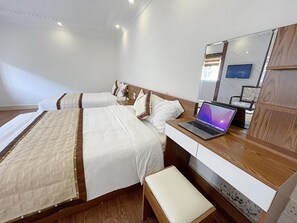 Phòng 3 Deluxe | Nệm có lớp đệm bông, minibar với thức ăn, đồ uống miễn phí 