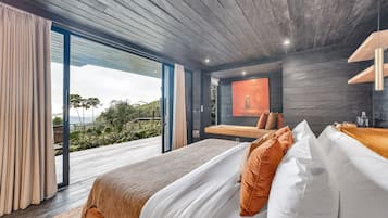 2 habitaciones, ropa de cama de alta calidad y colchones con pillow-top