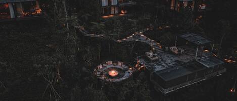 Voorkant van accommodatie