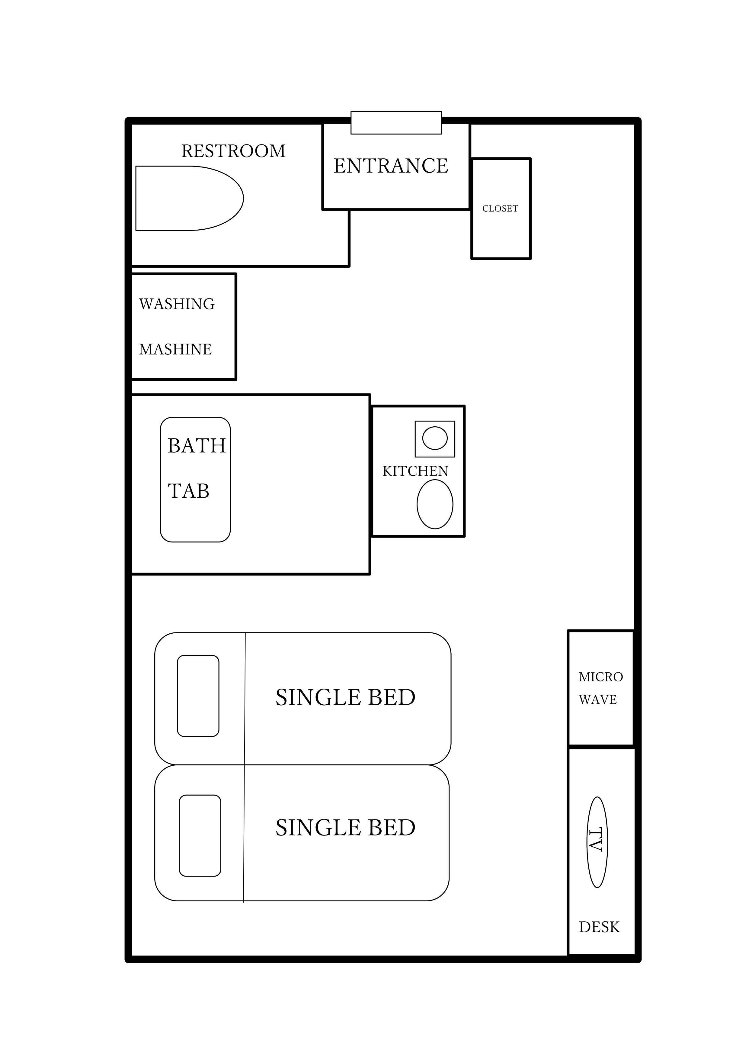 Basic-Zweibettzimmer | Kostenloses WLAN, Bettwäsche
