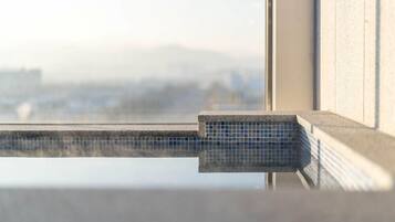 Down comforters, individually decorated, individually furnished