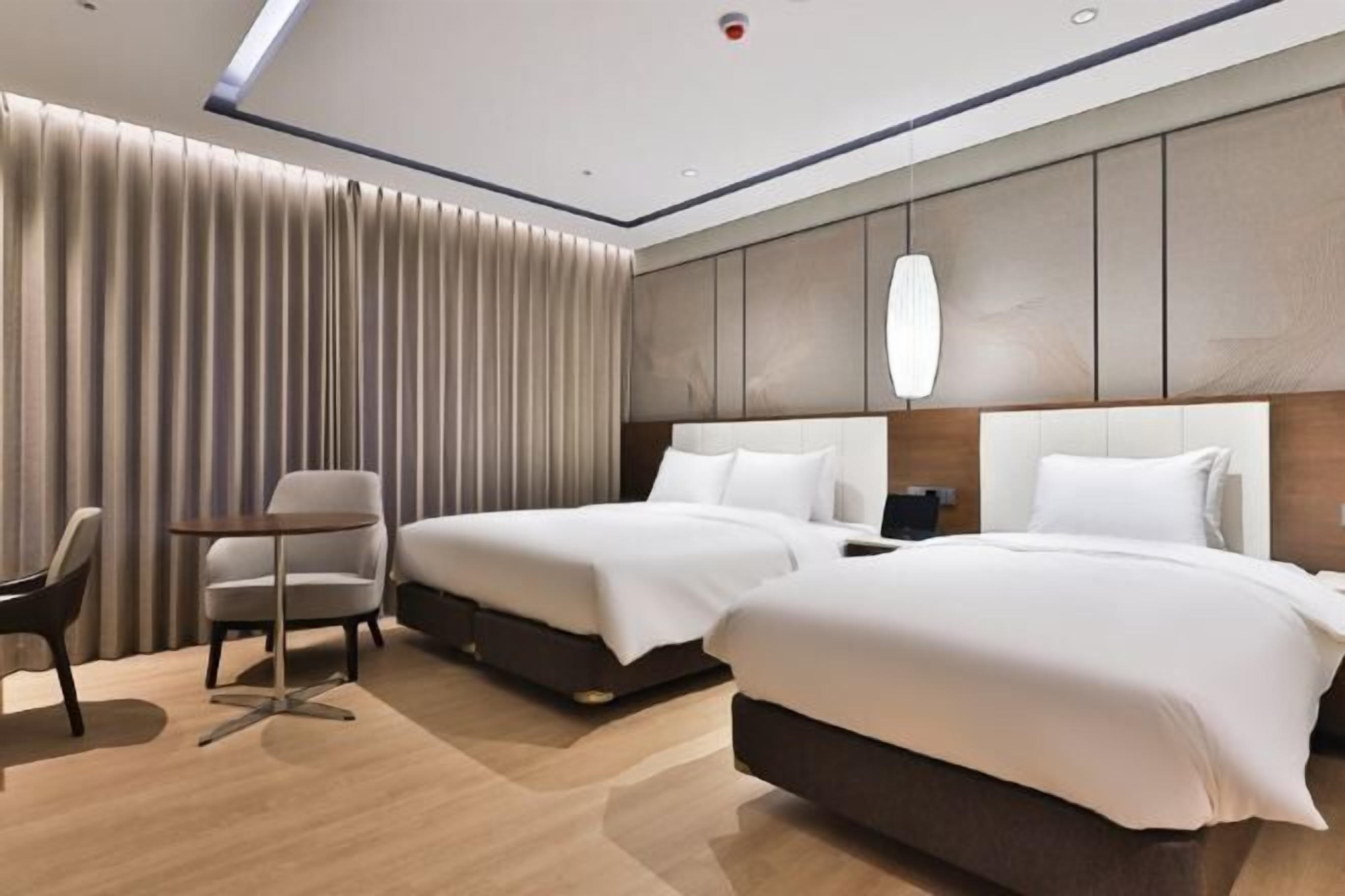 Down comforters, individually decorated, individually furnished