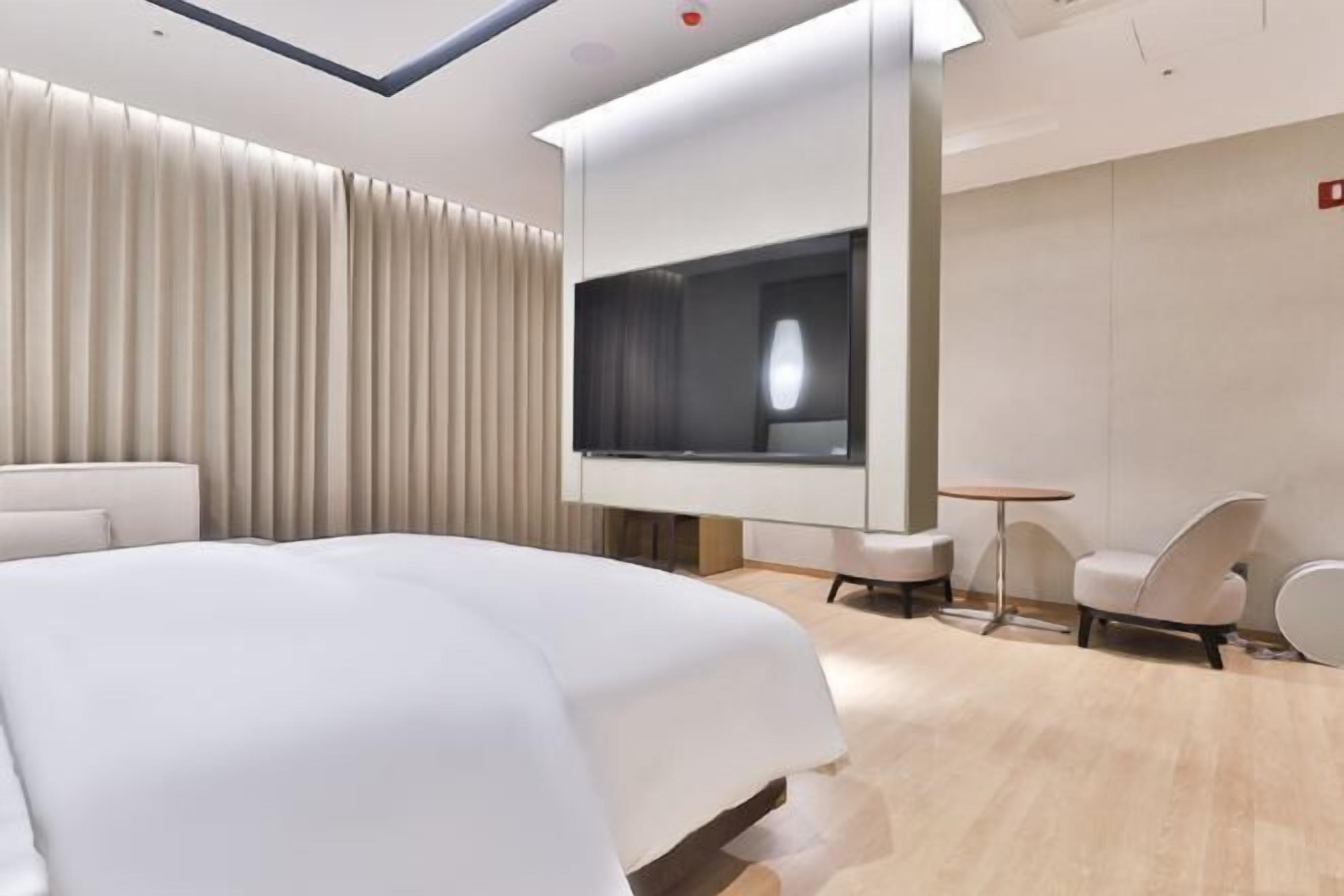 Down comforters, individually decorated, individually furnished