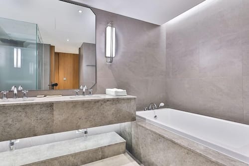 Suite Twin Rooftop | Down comforters, individually decorated, individually furnished