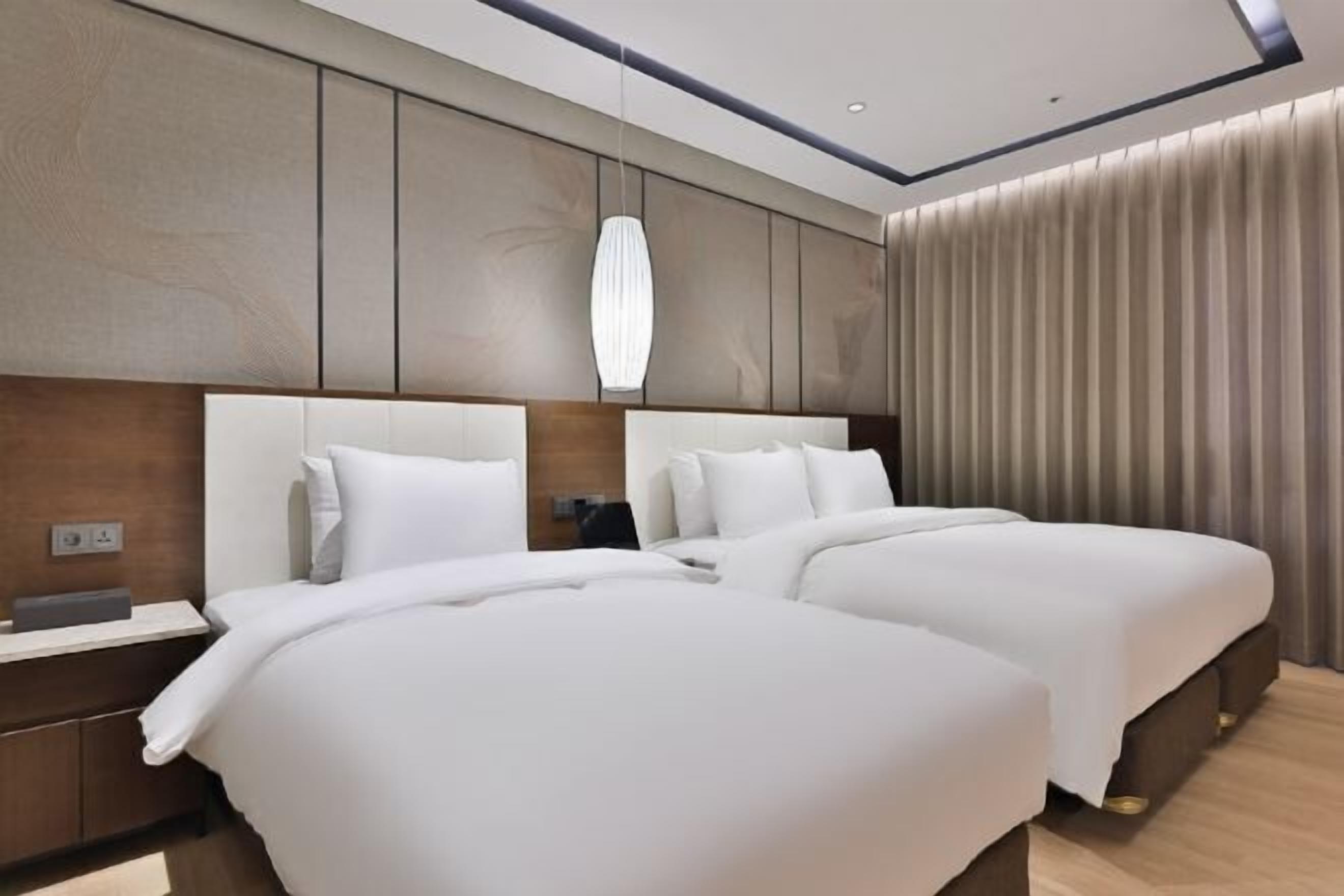 Down comforters, individually decorated, individually furnished