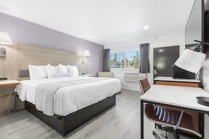 책상, 무료 WiFi, 침대 시트