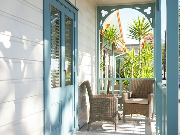 Façade de l’hébergement