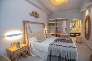 1 slaapkamer, een bureau, een strijkplank/strijkijzer, gratis wifi
