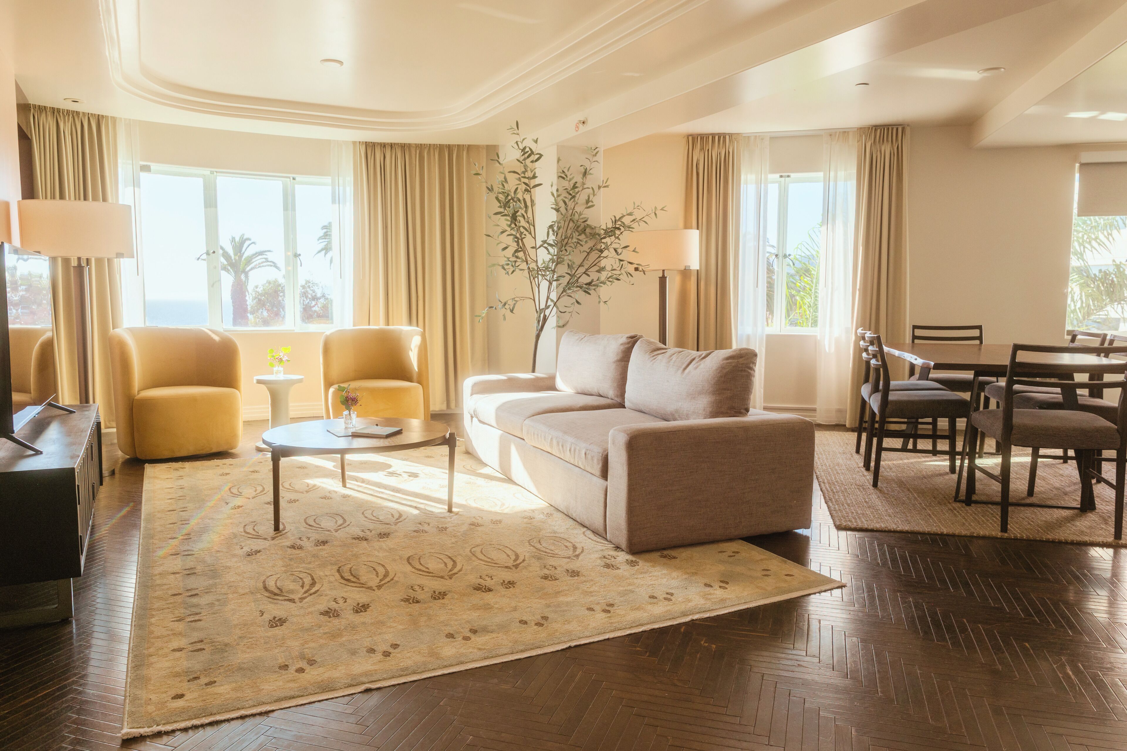 Coastal 2 Bedroom Suite | Living area | 40-inch flat-screen TV with digital channels, TV, ping pong