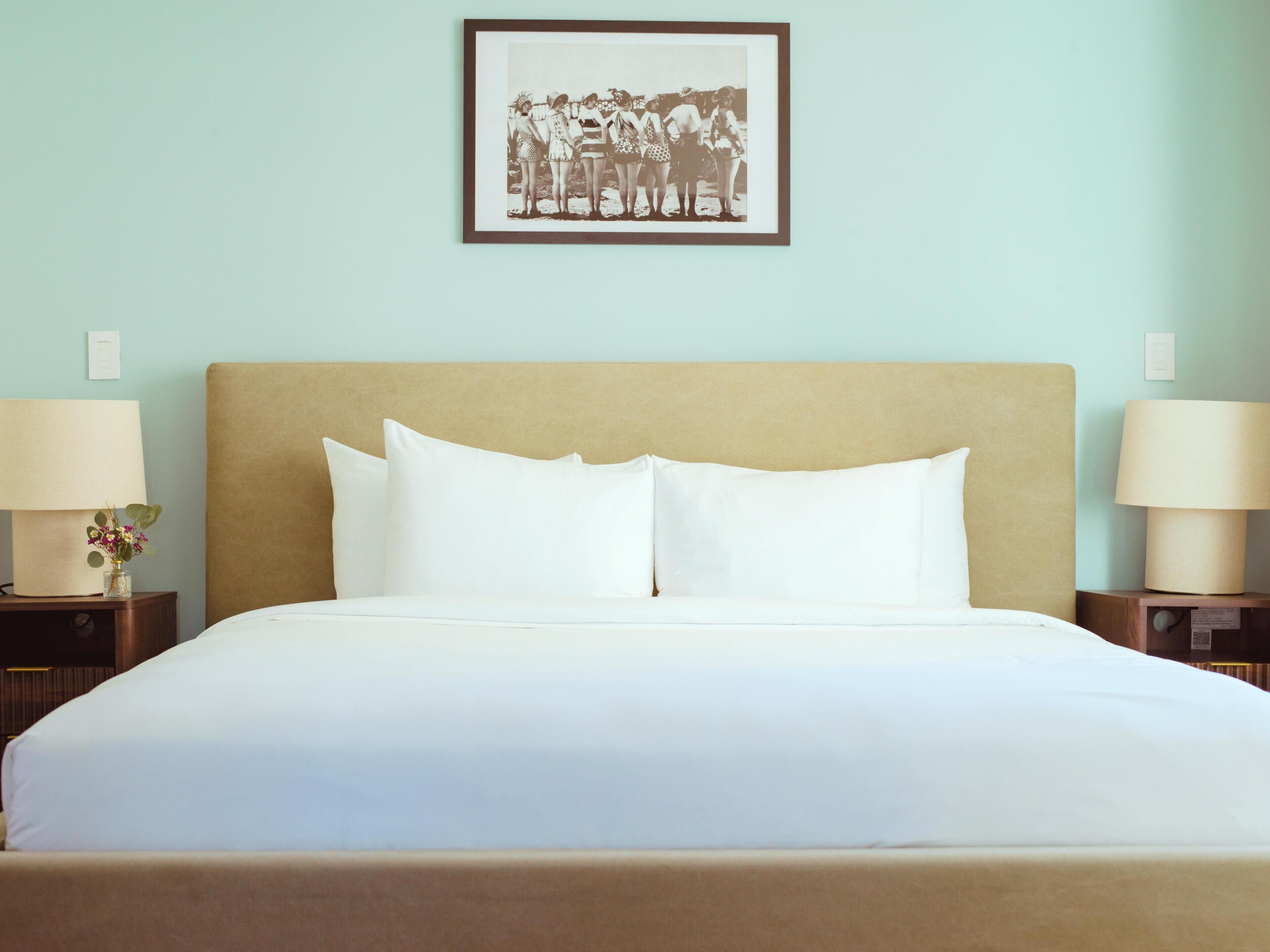 Premium bedding, individually furnished, iron/ironing board, free WiFi