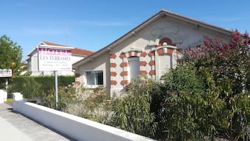 Façade de l’hébergement