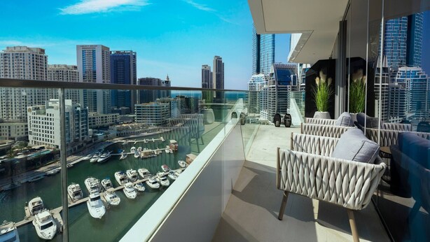 Property grounds - Brand New Apt Modern 1br Amazing Marina Views (Dubai)