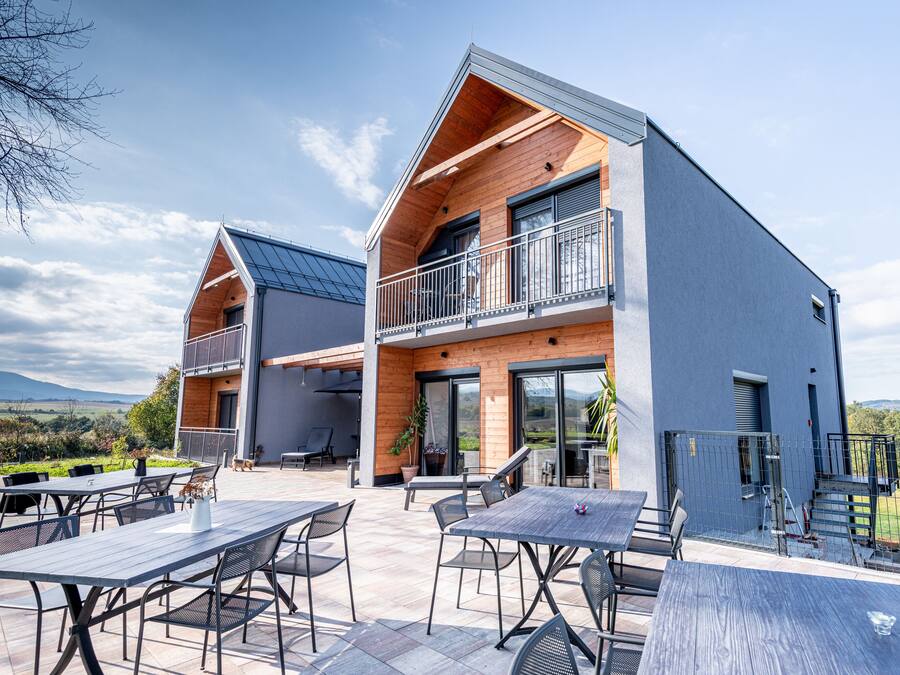 Fassade der Unterkunft