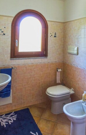 Dusche, Haartrockner, Bidet