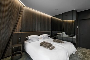 Studio Cao cấp, 2 giường đôi, không hút thuốc, bếp nhỏ | Nệm Tempur-Pedic, minibar, két bảo mật tại phòng 