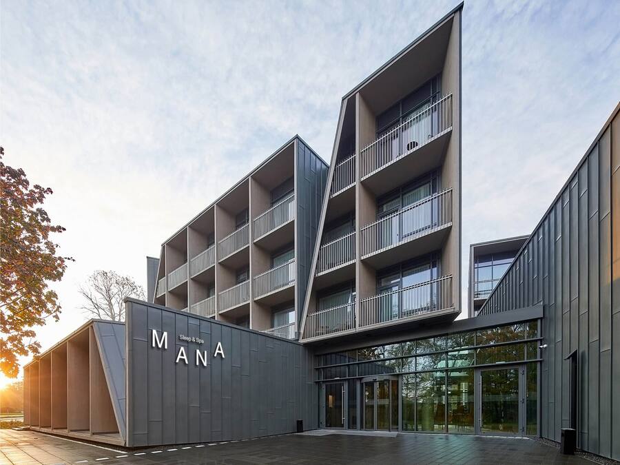 Fassade der Unterkunft