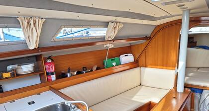 Lisbon Sailboat Stay + Sunset Boat Tour