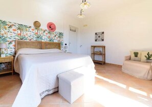 5 slaapkamers, beddengoed