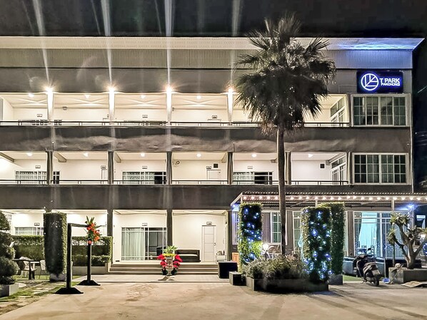 Fachada de la propiedad