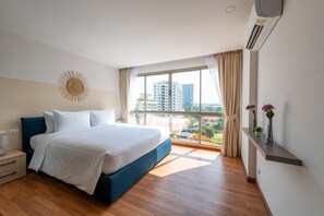 Habitación Deluxe, 1 habitación | Sábanas de algodón egipcio y ropa de cama de alta calidad